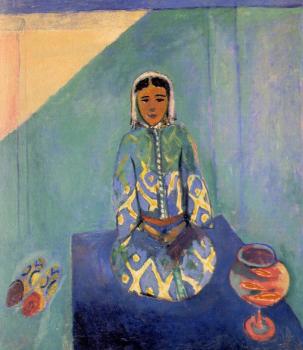Henri Emile Benoit Matisse : zorah on the terrace